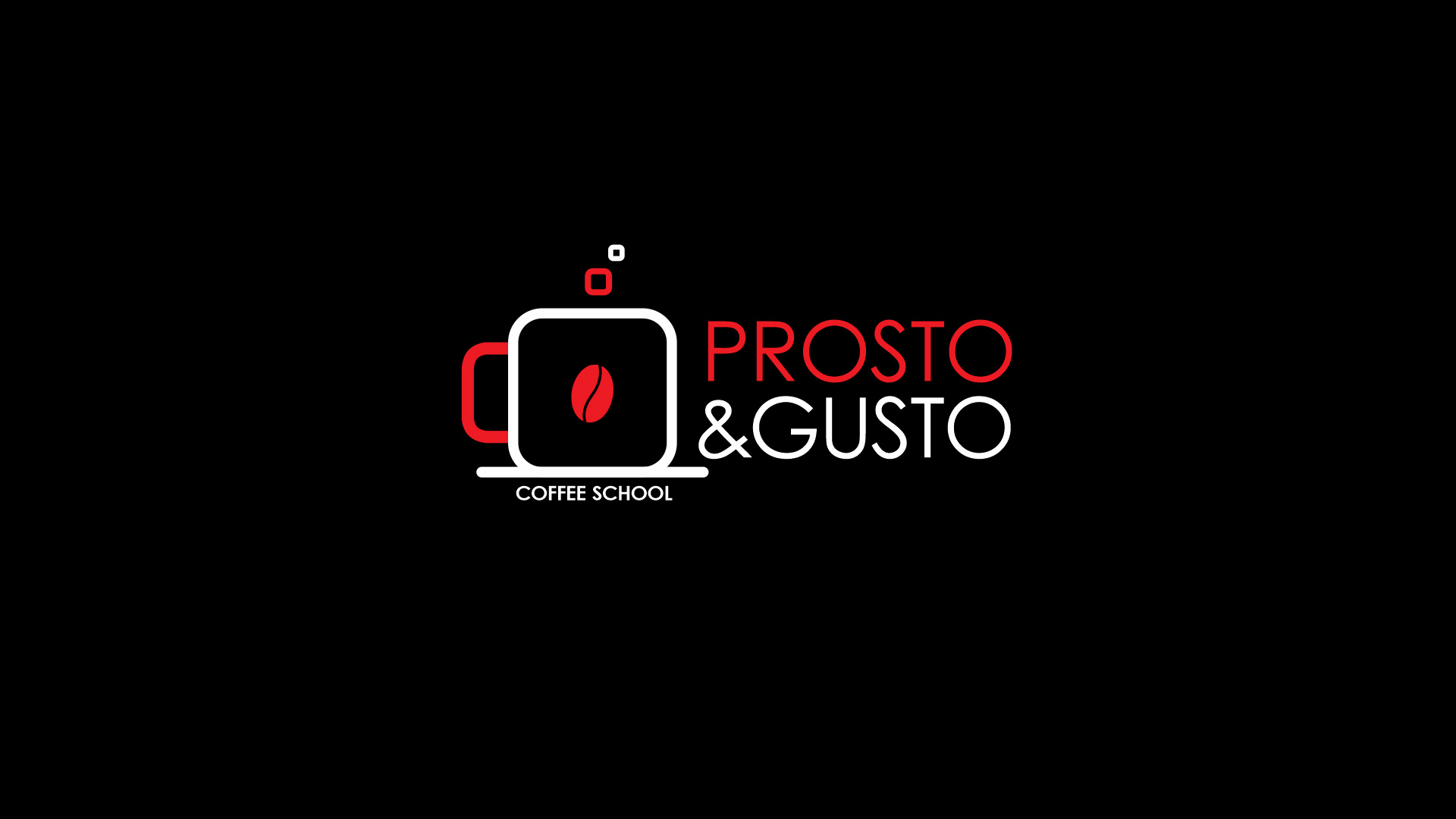 prosto and gusto logo black